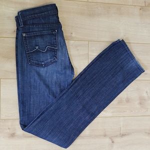7 For All Mankind Straight Leg Jeans